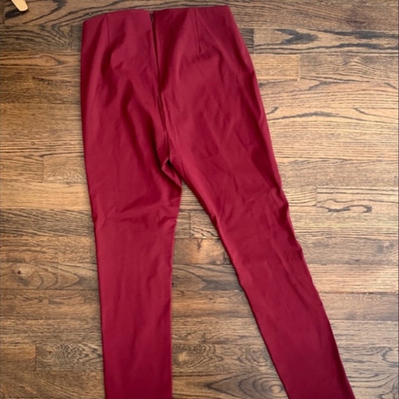 Theory Red Legging Style Pants - Picture 3 of 6